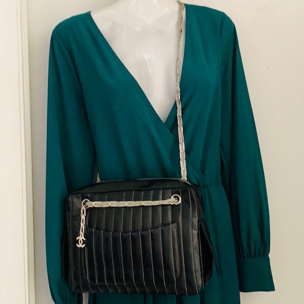 CHANEL Quilted Vertical Mademoiselle Camera Case - Picture 4 of 16